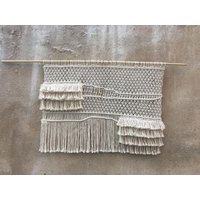 Großer Makramee Wandbehang Handgewebter Boho Wandteppich Großer Makramee Wandbehang Handgewebter Boho Wandteppich von WallKnot