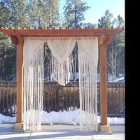 Makramee Hochzeit Bogen, Fotografie Hintergrund, Herzstück, Riesige Wanddekoration Makramee Hochzeit Bogen, Fotografie Hintergrund, Herzstück, Riesige Wanddekoration von WallKnot