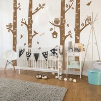 Großer Baum Aufkleber Kinderzimmer Wandtattoo Mit Eule Wand Tattoos Wandbild Abnehmbare Vinyl Aufkleber-181 Großer Baum Aufkleber Kinderzimmer Wandtattoo Mit Eule Wand Tattoos Wandbild Abnehmbare Vinyl Aufkleber-181 von WallPlaza