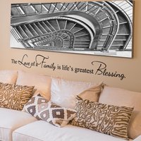 Wand Zitat Aufkleber Liebe Einer Familie Ist Des Lebens Größte Segen Hause Kunst Dekor Vinyl - 152 von WallPlaza