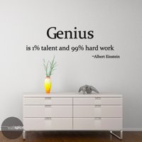 Albert Einstein Zitat Genius Is 1 Prozent Talent Und 99 Harte Arbeit Vinyl Wandaufkleber Aufkleber Albert Einstein Zitat Genius Is 1 Prozent Talent Und 99 Harte Arbeit Vinyl Wandaufkleber Aufkleber von WallSpiceDecals