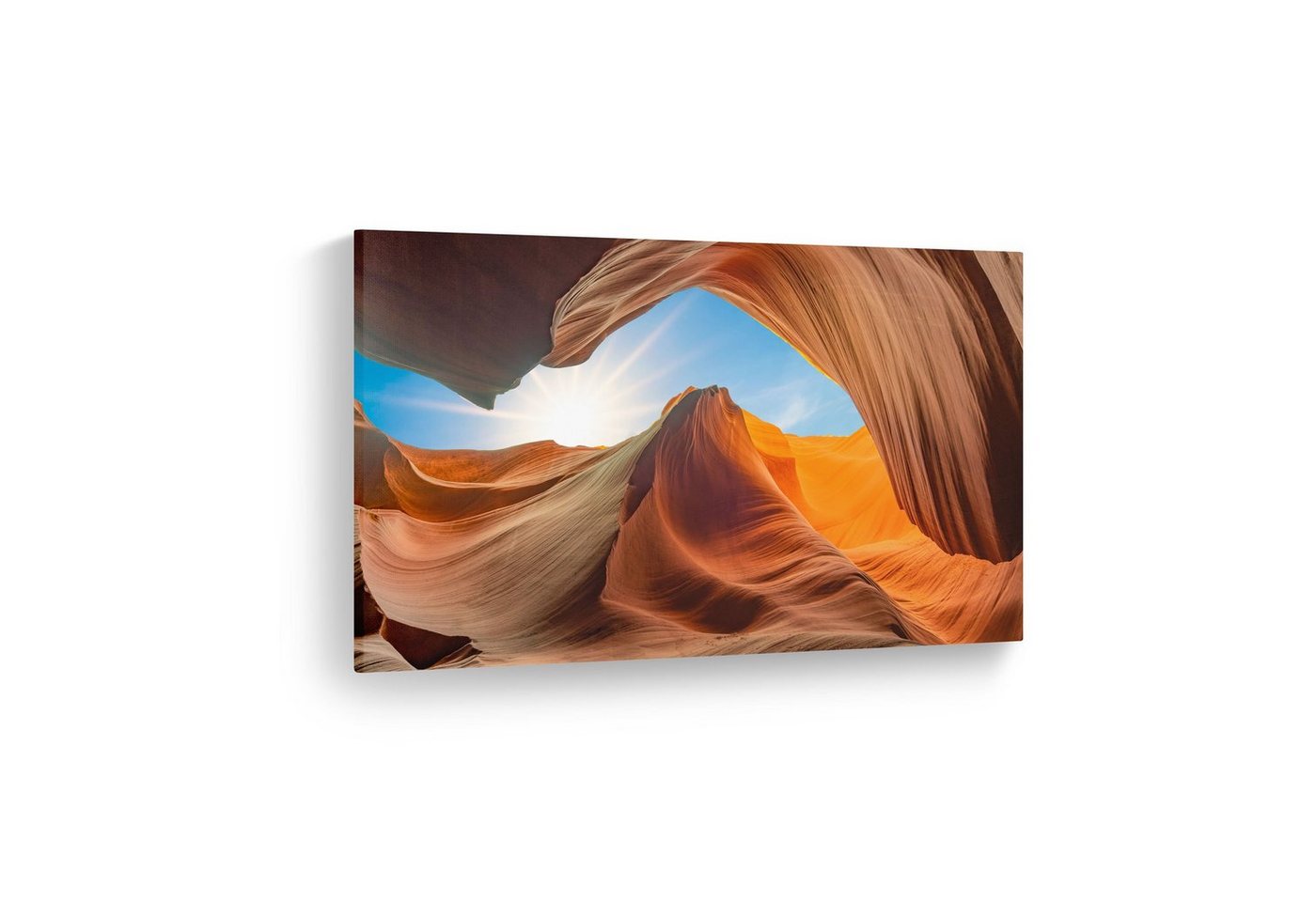 WallSpirit Leinwandbild "Antilopenschlucht - Arizona" - moderner Kunstdruck - XXL Wandbild, Leinwandbild geeignet für alle Wohnbereiche WallSpirit Leinwandbild "Antilopenschlucht - Arizona" - moderner Kunstdruck - XXL Wandbild, Leinwandbild geeignet für alle Wohnbereiche von WallSpirit