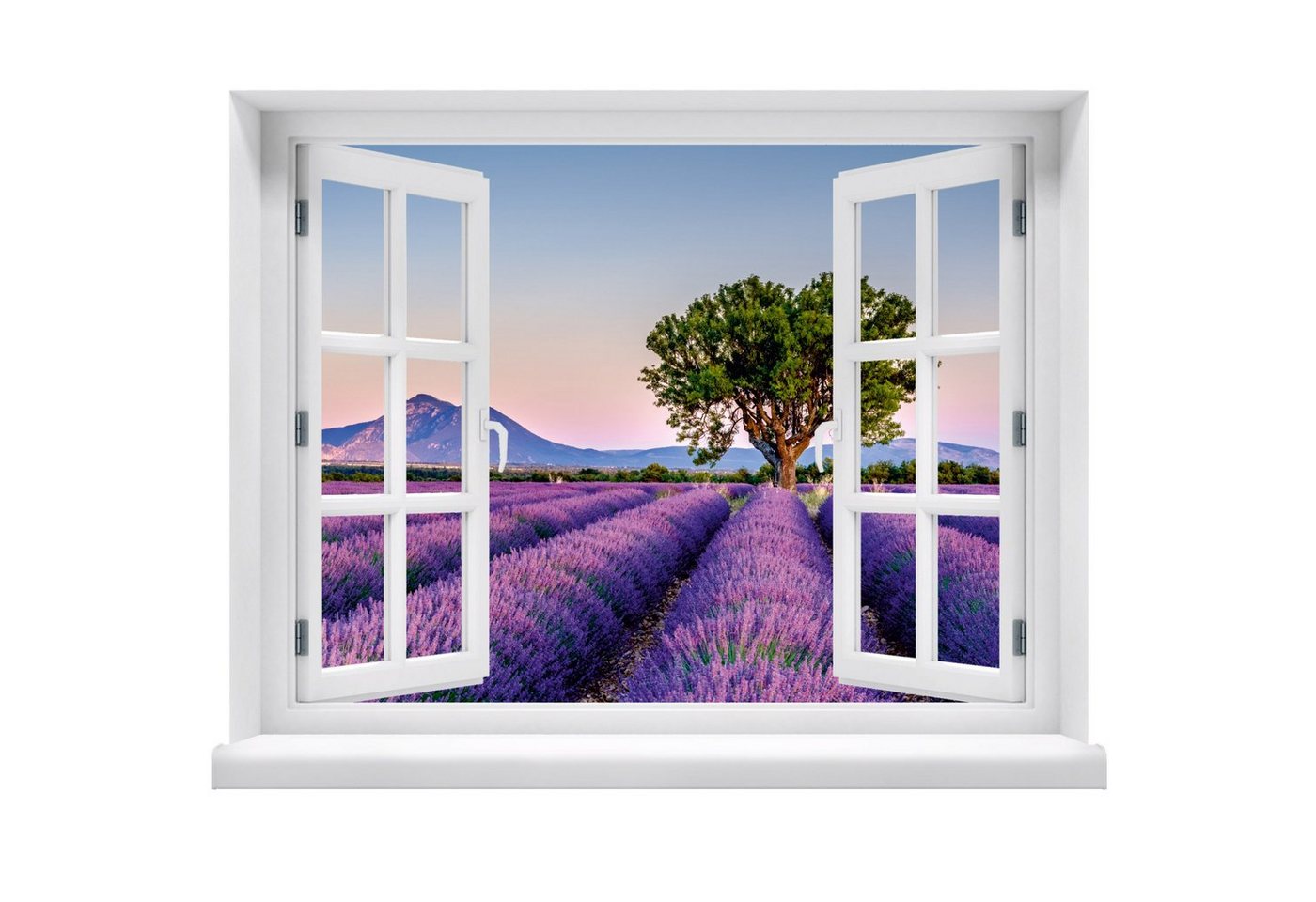 WallSpirit Wandsticker "Fensterblick mit Aussicht", Selbstklebend, rückstandslos abziehbar WallSpirit Wandsticker "Fensterblick mit Aussicht", Selbstklebend, rückstandslos abziehbar von WallSpirit