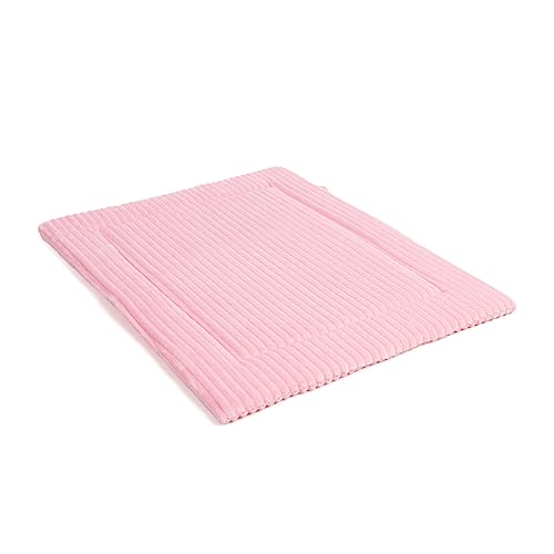 Wallace & Jones | Liegematte Cardi, Liegekissen rosa | L | ca. 90 x 70 cm für große Hunde Mädchen Wendematte von Wallace & Jones