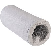 Wallair - N52817 Flexibler Spiralschlauch Kunststoff (ø x l) 10.2 cm x 3 m Weiß von Wallair