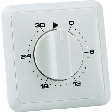 Wallair Unterputz Timer Timer Analog Tages Programm 30 Min 3680 W Ip20 2polig B-Ware Wallair Unterputz Timer Timer Analog Tages Programm 30 Min 3680 W Ip20 2polig B-Ware von Wallair