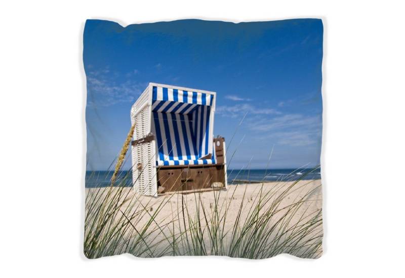 Wallario Dekokissen Strandkorb, handgenäht Wallario Dekokissen Strandkorb, handgenäht von Wallario