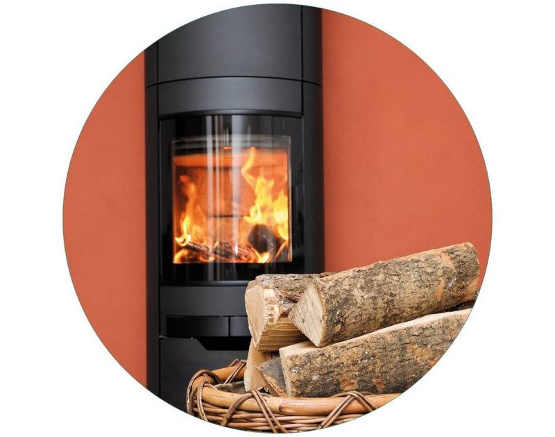 Wallario Glasbild, Kamin Romantik, in verschiedenen Ausführungen Wallario Glasbild, Kamin Romantik, in verschiedenen Ausführungen von Wallario