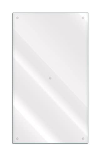 Wallario Herdabdeckplatte/Spritzschutz aus Glas, transparent - durchsichtig, 1-teilig, 30 x 52 cm, für Ceran- und Induktionskochfelder Wallario Herdabdeckplatte/Spritzschutz aus Glas, transparent - durchsichtig, 1-teilig, 30 x 52 cm, für Ceran- und Induktionskochfelder von Wallario