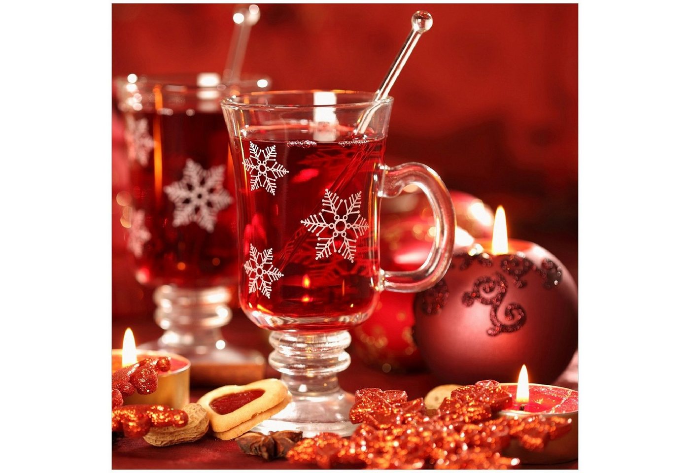 Wallario Memoboard Heißer Winterpunsch mit Kerzen Wallario Memoboard Heißer Winterpunsch mit Kerzen von Wallario