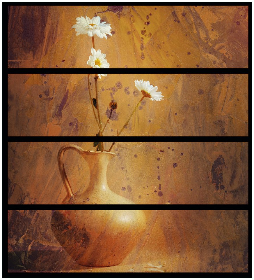 Wallario Möbelfolie Antike Vase mit Blumen von Wallario