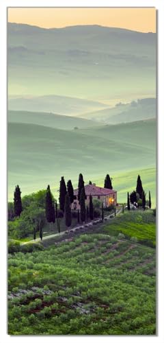 Wallario Selbstklebende Türtapete Toskana in Italien - Türposter 93 x 205 cm Abwischbar, rückstandsfrei zu entfernen Wallario Selbstklebende Türtapete Toskana in Italien - Türposter 93 x 205 cm Abwischbar, rückstandsfrei zu entfernen von Wallario