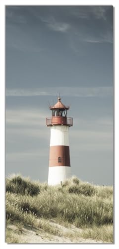 Wallario Selbstklebende Türtapete mit Schutzlaminat Leuchtturm auf der Düne am Strand - Türposter 100 x 220 cm Abwischbar, rückstandsfrei zu entfernen Wallario Selbstklebende Türtapete mit Schutzlaminat Leuchtturm auf der Düne am Strand - Türposter 100 x 220 cm Abwischbar, rückstandsfrei zu entfernen von Wallario