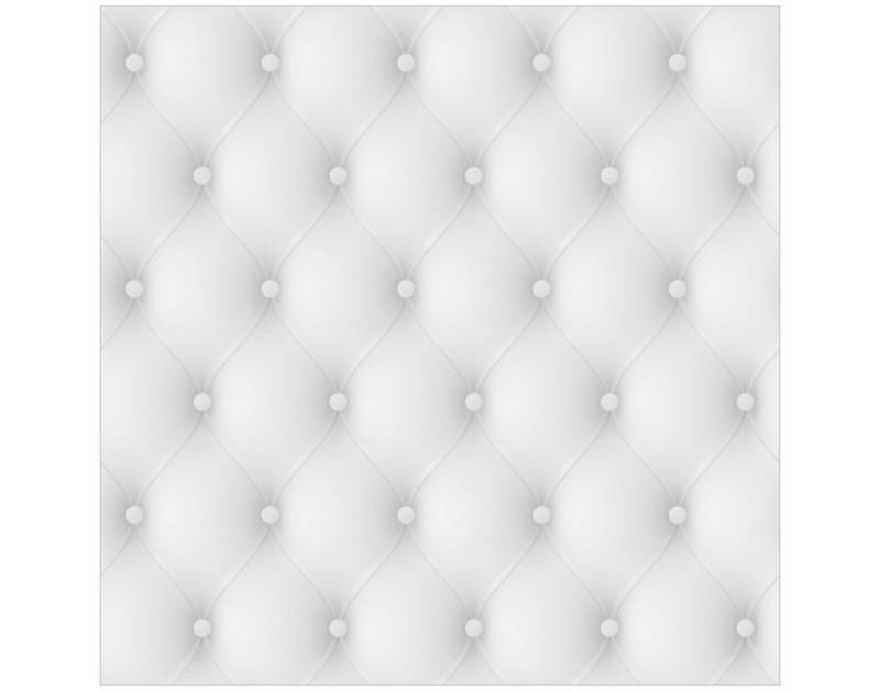 Wallario Tischplatte Weiße Ledertür (1 St), für Ikea Lack Tisch geeignet von Wallario