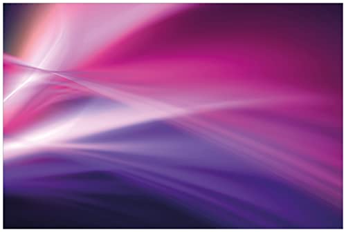 Wallario Wandbild aus Acryl, 60 x 90 cm, freischwebende Optik - Abstrakte Formen und Linien in pink lila Wallario Wandbild aus Acryl, 60 x 90 cm, freischwebende Optik - Abstrakte Formen und Linien in pink lila von Wallario