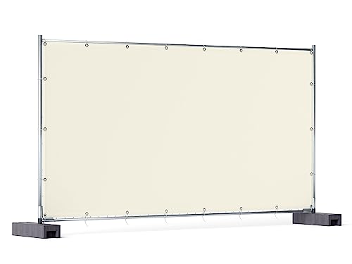 Wallario XXL Outdoor-Poster für Garten oder Balkon Beige, Motivbanner Größe: ca. 340 x 173 cm, Outdoor-Bild Wallario XXL Outdoor-Poster für Garten oder Balkon Beige, Motivbanner Größe: ca. 340 x 173 cm, Outdoor-Bild von Wallario