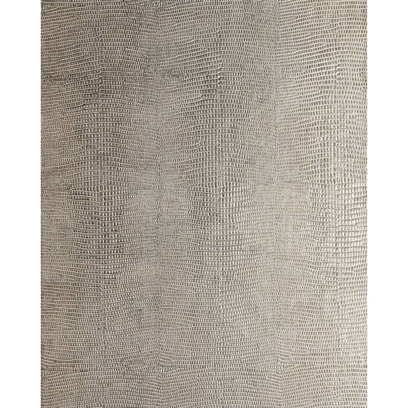 WALLFACE 12893 LEGUAN Design Leder Blickfang Wand-Paneel Tapete Silber 2600 mm x 1000 mm x 1,5 mm 2,60 m2 Silber von Wallface