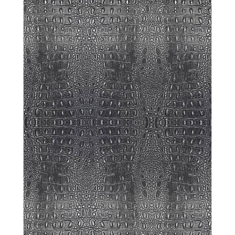 WALLFACE 13521 CROCO Design Struktur Wand-Paneel 3D Verkleidung Silber 2600 mm x 1000 mm x 2,6 mm 2,60 m2 Silber von Wallface