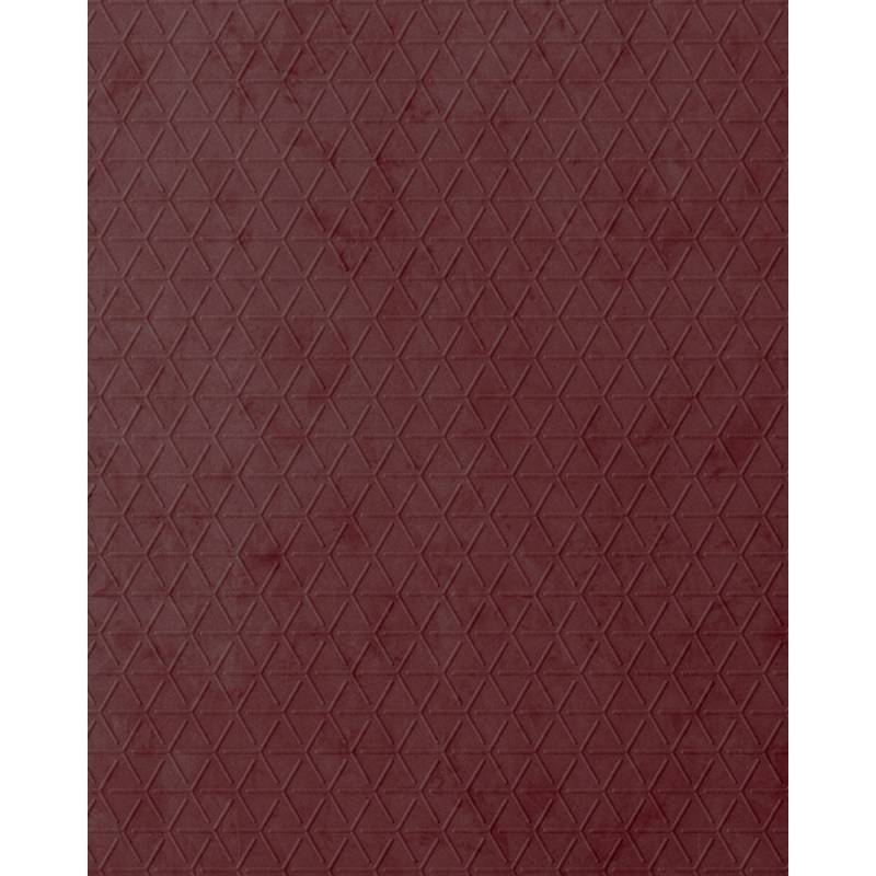 WALLFACE 22739 CUBE VELVET Bordeaux Wandverkleidung in Leder Optik Matt Rot 2,63 m2 2613 mm x 1005 mm x 6 mm 2,63 m2 Rot von Wallface