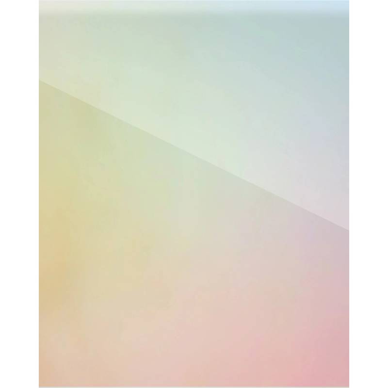 WALLFACE 23116 HOLLYWOOD Wandpaneel Glas Optik Gelb Rosa Transparent 2,6 m2 2600 x 1000 x 3,1 Gelb von Wallface