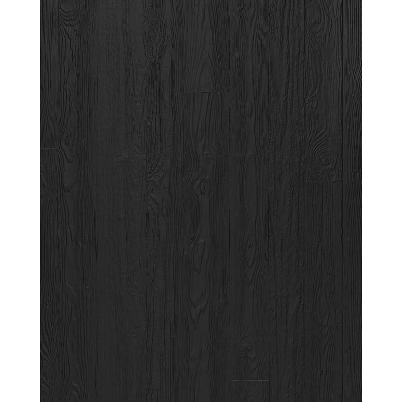 WALLFACE 24949 DAKOTA Graphite Black Wandverkleidung mit Natur Dekor Matt Schwarz 2,6 m2 2600 x 1000 x 2,13 Schwarz von Wallface