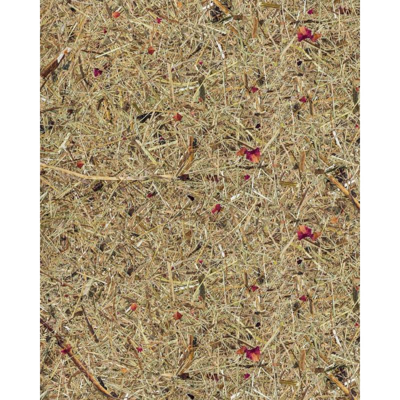 WALLFACE AL-11003 ALPINE ROSE Selbstklebende Tapete mit Almwiesen-Dekor 4 m2 3050 mm x 1360 mm x 1,4 mm 4,15 m2 Braun von Wallface