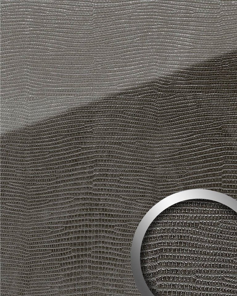 Wallface Wandpaneel 18095-SA-AR, BxL: 100x260 cm, 2.6 qm, (Dekorpaneel, 1-tlg., Wandverkleidung in Glas-Optik) selbstklebend, schwarz, glänzend, abriebfest von Wallface