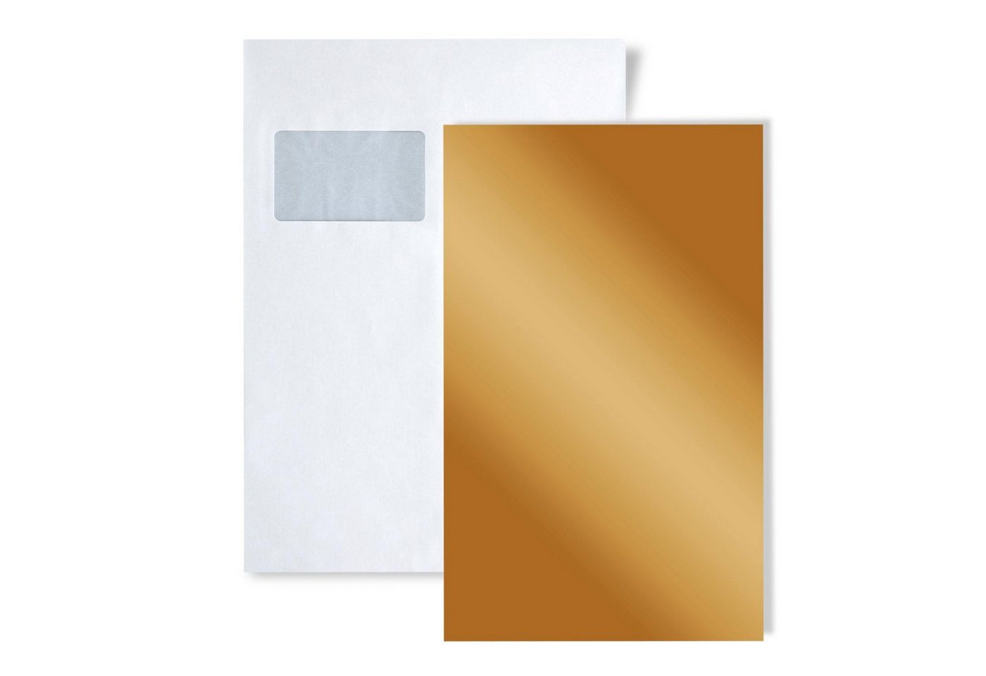 Wallface Wandpaneel 1 MUSTERSTÜCK S-10187 DIN A5 Wandpaneel Muster, BxL: 15x20 cm, (1 MUSTERSTÜCK, Produktmuster, 1-tlg., Muster des Wandpaneels) Gold von Wallface