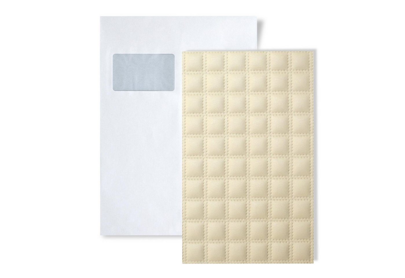 Wallface Wandpaneel 1 MUSTERSTÜCK S-14277 DIN A5 Wandpaneel Muster, BxL: 15x20 cm, (1 MUSTERSTÜCK, Produktmuster, 1-tlg., Muster des Wandpaneels) creme, beige, matt von Wallface
