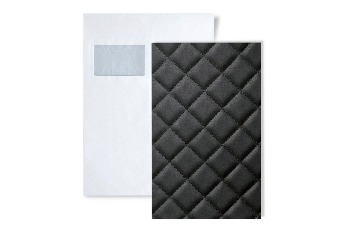 Wallface Wandpaneel S-15029-SA, BxL: 15x20 cm, (1 MUSTERSTÜCK, Produktmuster, 1-tlg., Muster des Wandpaneels) schwarz von Wallface