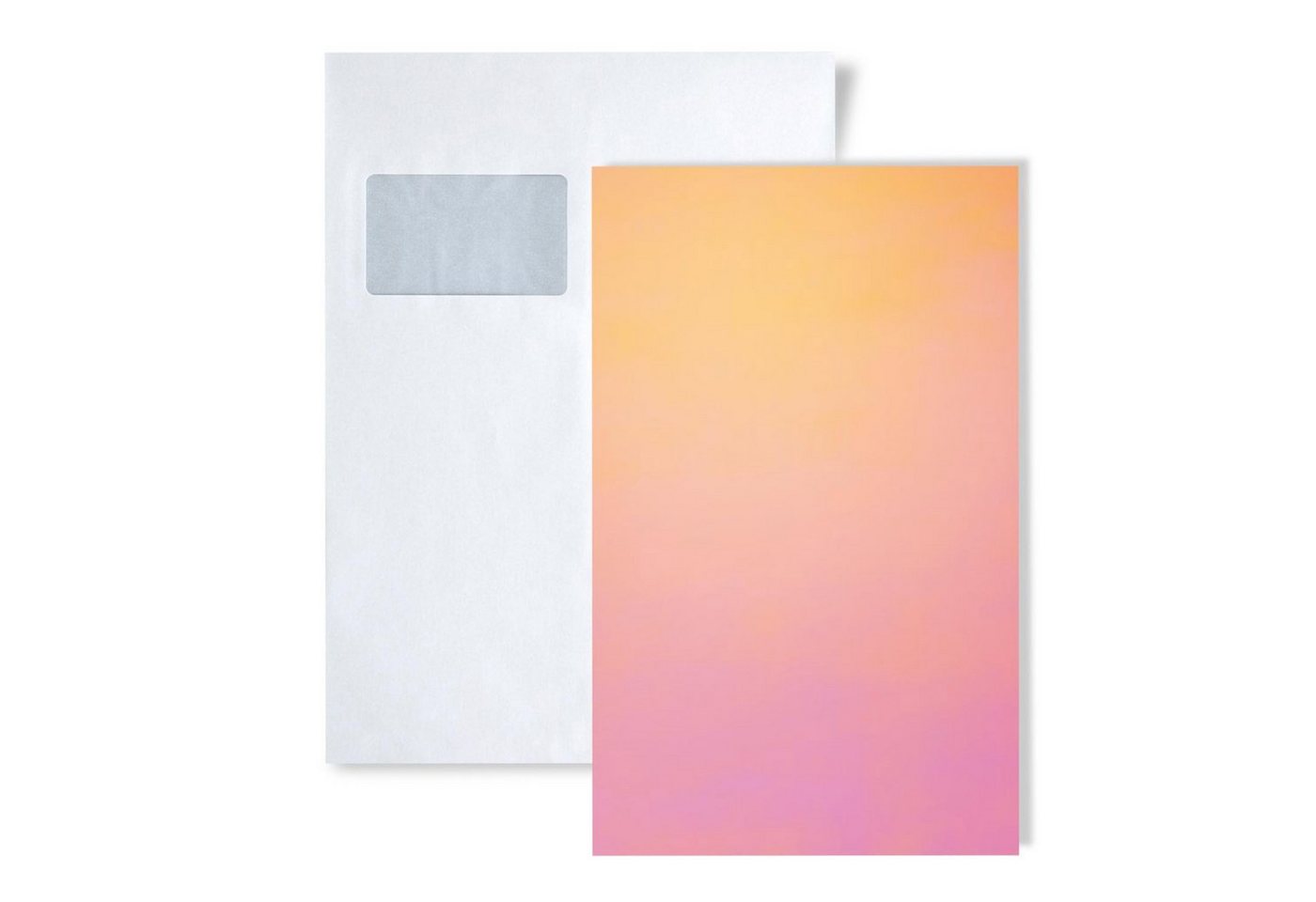 Wallface Wandpaneel S-18442-SA, BxL: 15x20 cm, (1 MUSTERSTÜCK, Produktmuster, 1-tlg., Muster des Wandpaneels) pink, rosa, orange, mehrfarbig von Wallface