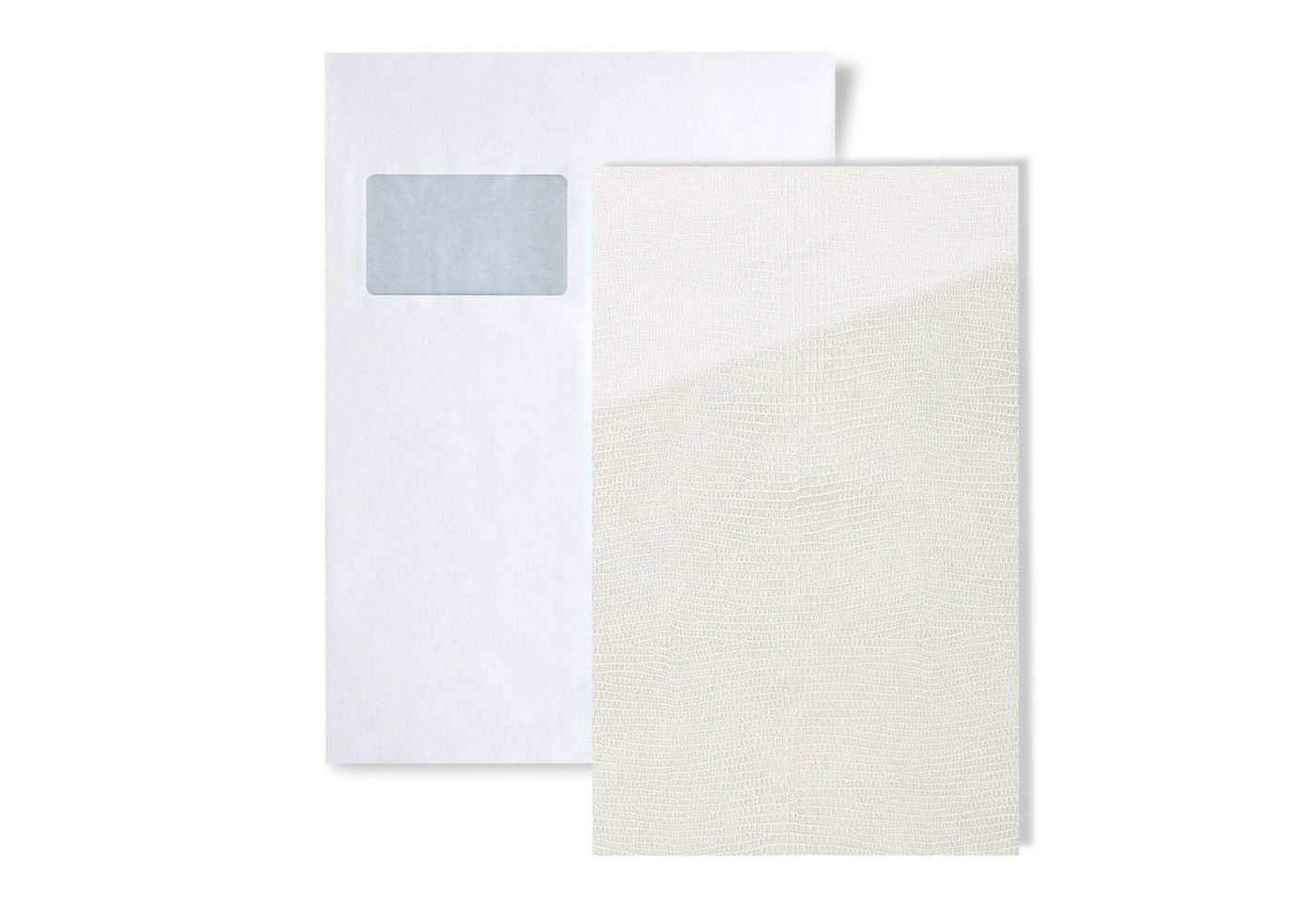 Wallface Wandpaneel 1 MUSTERSTÜCK S-19305 A5 Wandpaneel Muster MET AR+, BxL: 15x20 cm, (1 MUSTERSTÜCK, Produktmuster, 1-tlg., Muster des Wandpaneels) weiß von Wallface