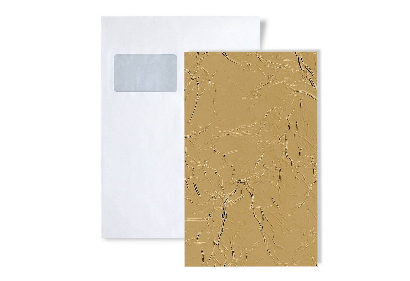 Wallface Wandpaneel S-24944-SA, BxL: 15x20 cm, (1 MUSTERSTÜCK, Produktmuster, Muster des Wandpaneels) gold von Wallface