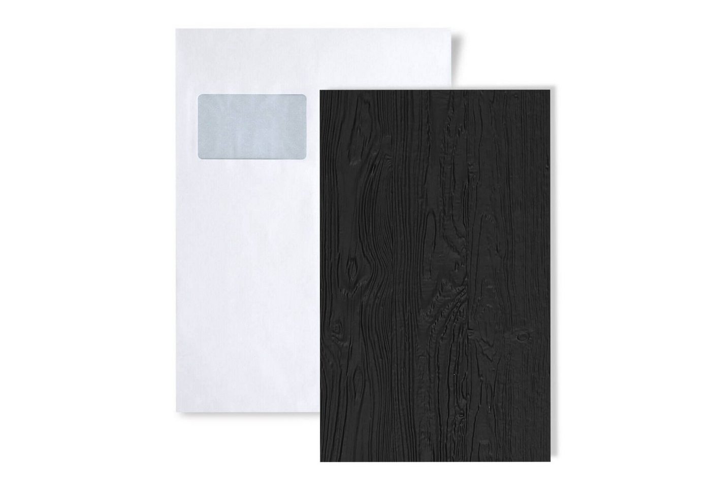 Wallface Wandpaneel S-24949-SA, BxL: 15x20 cm, (1 MUSTERSTÜCK, Produktmuster, Muster des Wandpaneels) schwarz von Wallface