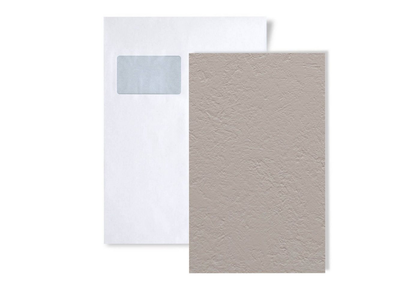 Wallface Wandpaneel 1 MUSTERSTÜCK S-24970 DIN A5 Wandpaneel MUSTER RAW Pale Grey, BxL: 15x20 cm, (1 MUSTERSTÜCK, Produktmuster, Muster des Wandpaneels) beige, taupe von Wallface