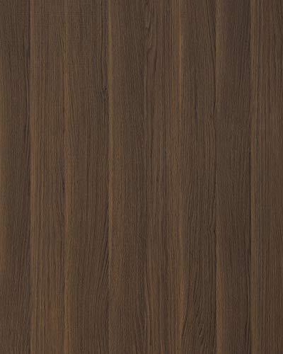 Wandpaneel Holz Optik WallFace 25159 NUTWOOD Nussbaum Holzdekor naturgetreue Haptik Wandverkleidung selbstklebend dunkelbraun 2,60 qm von Wallface
