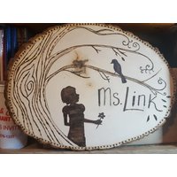 Lehrer Zeichen - Mathe Geschenk Englisch Pyrographie Kunst Klassenzimmer Dekor Wertschätzung von WallflowerArtandGift