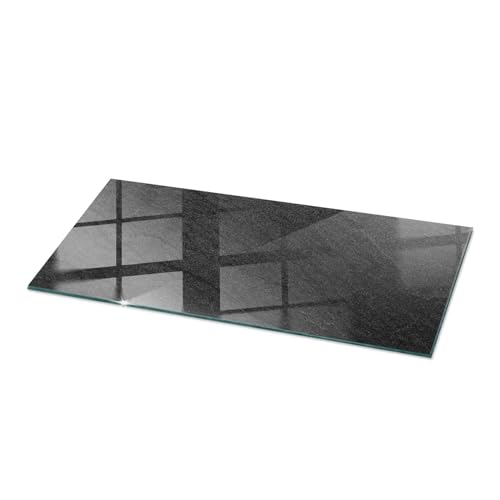 Dekorative Glasplatte 125x50 cm Polierte Kanten Installationswerkzeuge Schutz vor Kontamination Wasserdicht Fleckenbeständigkeit Sicherungsblech Glatte Oberfläche - Naturstein von Wallfluent