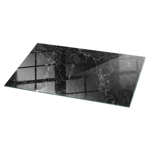 Dekorative Platte 150x50 cm Sicherungsblech Fleckenbeständigkeit Installationswerkzeuge Polierte Kanten Glatte Oberfläche Schutz vor Kontamination Wasserdicht - Geäderter Marmor von Wallfluent