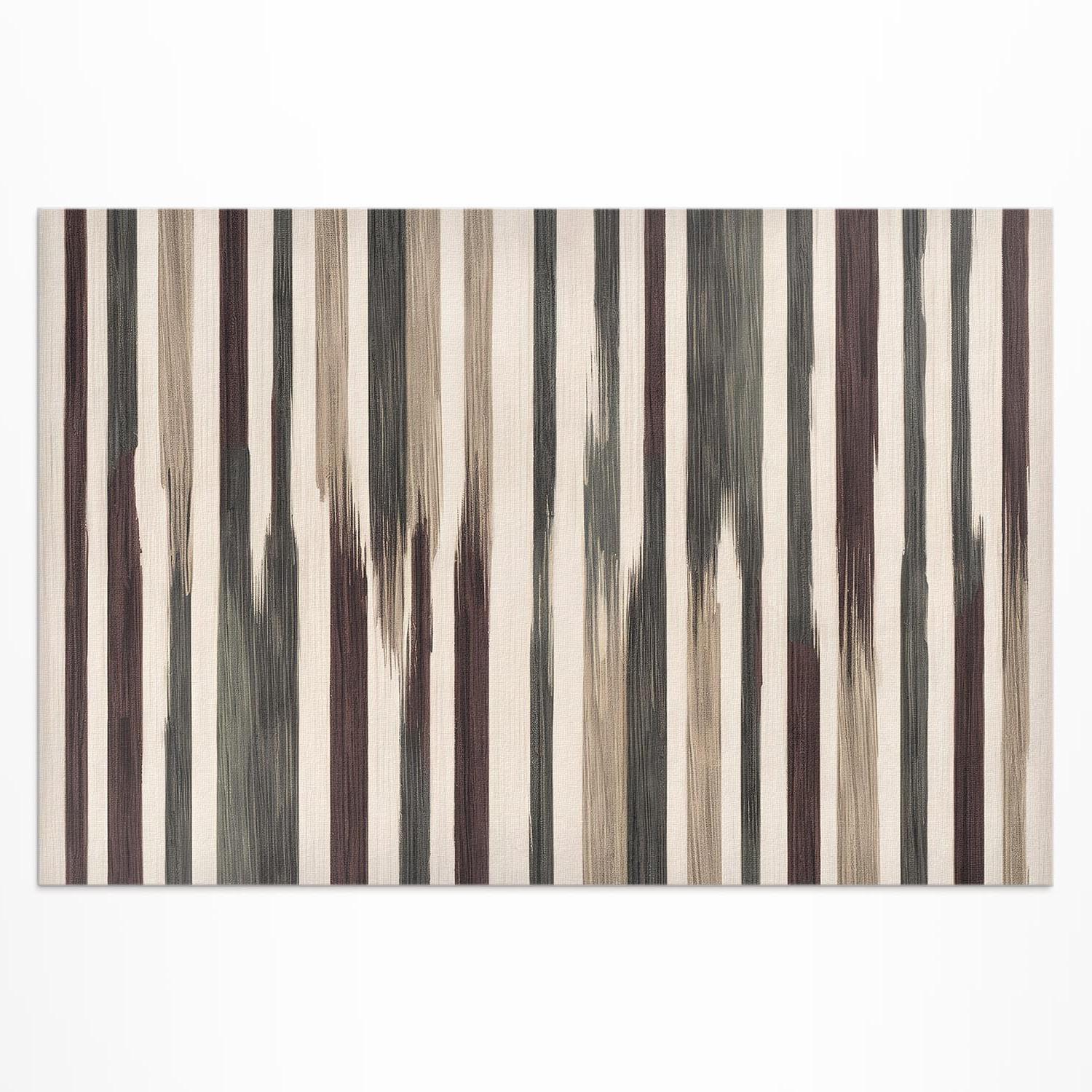 TEPPICH 60x90 cm Pastellstreifen TEPPICH 60x90 cm Pastellstreifen von Wallfluent