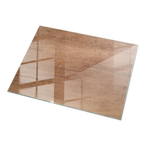 Tischplatte 120x80 cm Installationswerkzeuge Polierte Kanten Schutz vor Kontamination Glatte Oberfläche Fleckenbeständigkeit Sicherungsblech Wasserdicht - Klassisches Holz von Wallfluent