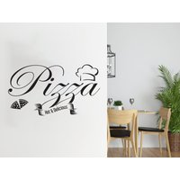 Wandtattoo Pizza/Fenstertattoo Pizzeria Fensteraufkleber Du22 von WallifyDesigns