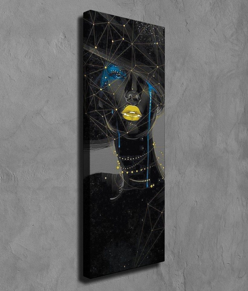 Wallity Leinwandbild MJS1424, Bunt, 30 x 80 cm, 100% Leinwand von Wallity
