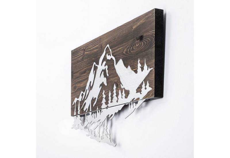 Wallity Wanddekoobjekt 50% WOODEN (Thickness: 3 cm) / METAL (Thickness: 1,5 mm), 38 x 58 cm Wallity Wanddekoobjekt 50% WOODEN (Thickness: 3 cm) / METAL (Thickness: 1,5 mm), 38 x 58 cm von Wallity