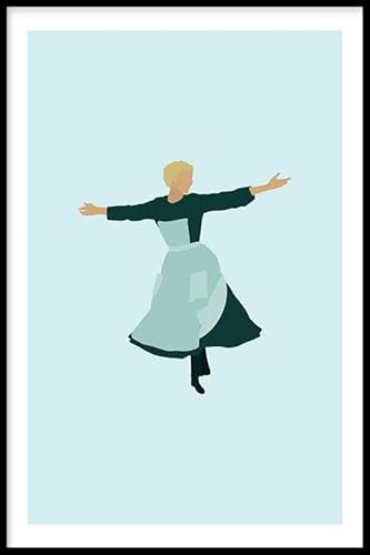 Walljar - The Sound of Music - Poster mit Rahmen von Walljar