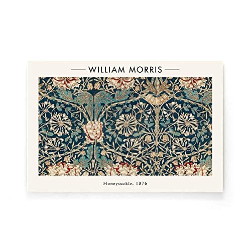 Walljar - William Morris - Honeysuckle - Poster von Walljar