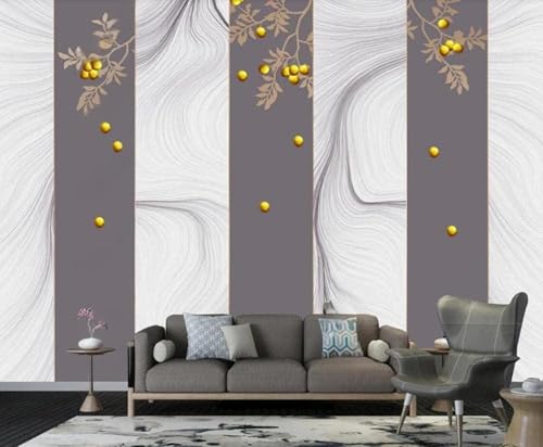 Abstrakte Geometrische Blätter Gold Kunst 3D Tapete Mit Einfacher Anbringung Büro Wohnzimmer Sofa Schlafzimmer TV Hintergrund Wanddekoration-430cm×300cm Abstrakte Geometrische Blätter Gold Kunst 3D Tapete Mit Einfacher Anbringung Büro Wohnzimmer Sofa Schlafzimmer TV Hintergrund Wanddekoration-430cm×300cm von Wallpaper-3D-XLM