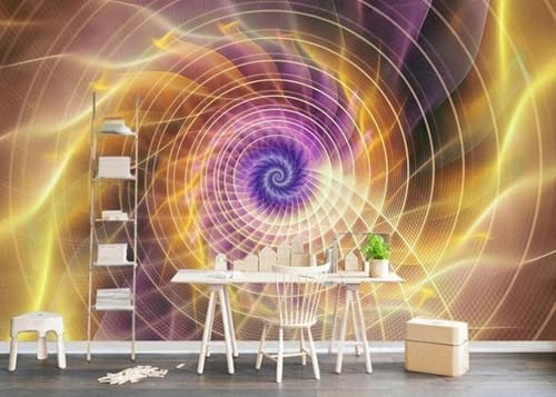 Abstrakte Mehrfarbige Geometrische Kreative Kunst 3D Tapete Mit Einfacher Anbringung Büro Wohnzimmer Sofa Schlafzimmer TV Hintergrund Wanddekoration-200cm×140cm von Wallpaper-3D-XLM