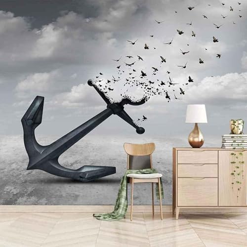 Einfacher Dreidimensionaler Kreativer Ankervogel 3D Tapete Mit Einfacher Anbringung Büro Wohnzimmer Sofa Schlafzimmer TV Hintergrund Wanddekoration-430cm×300cm Einfacher Dreidimensionaler Kreativer Ankervogel 3D Tapete Mit Einfacher Anbringung Büro Wohnzimmer Sofa Schlafzimmer TV Hintergrund Wanddekoration-430cm×300cm von Wallpaper-3D-XLM