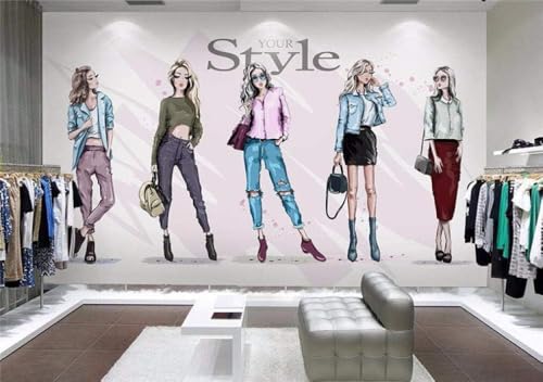 Geschäft Für Schönheit Und Kleidung Für Frauen 3D Tapete Büro Wohnzimmer Sofa Schlafzimmer TV Hintergrund Wand Dekoration-150cm×105cm Geschäft Für Schönheit Und Kleidung Für Frauen 3D Tapete Büro Wohnzimmer Sofa Schlafzimmer TV Hintergrund Wand Dekoration-150cm×105cm von Wallpaper-3D-XLM